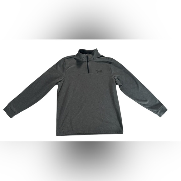 Under Armour Grey 1/4 Zip Sweatshirt Loose Fit 
Coldgear Women's Medium - Picture 1 of 4